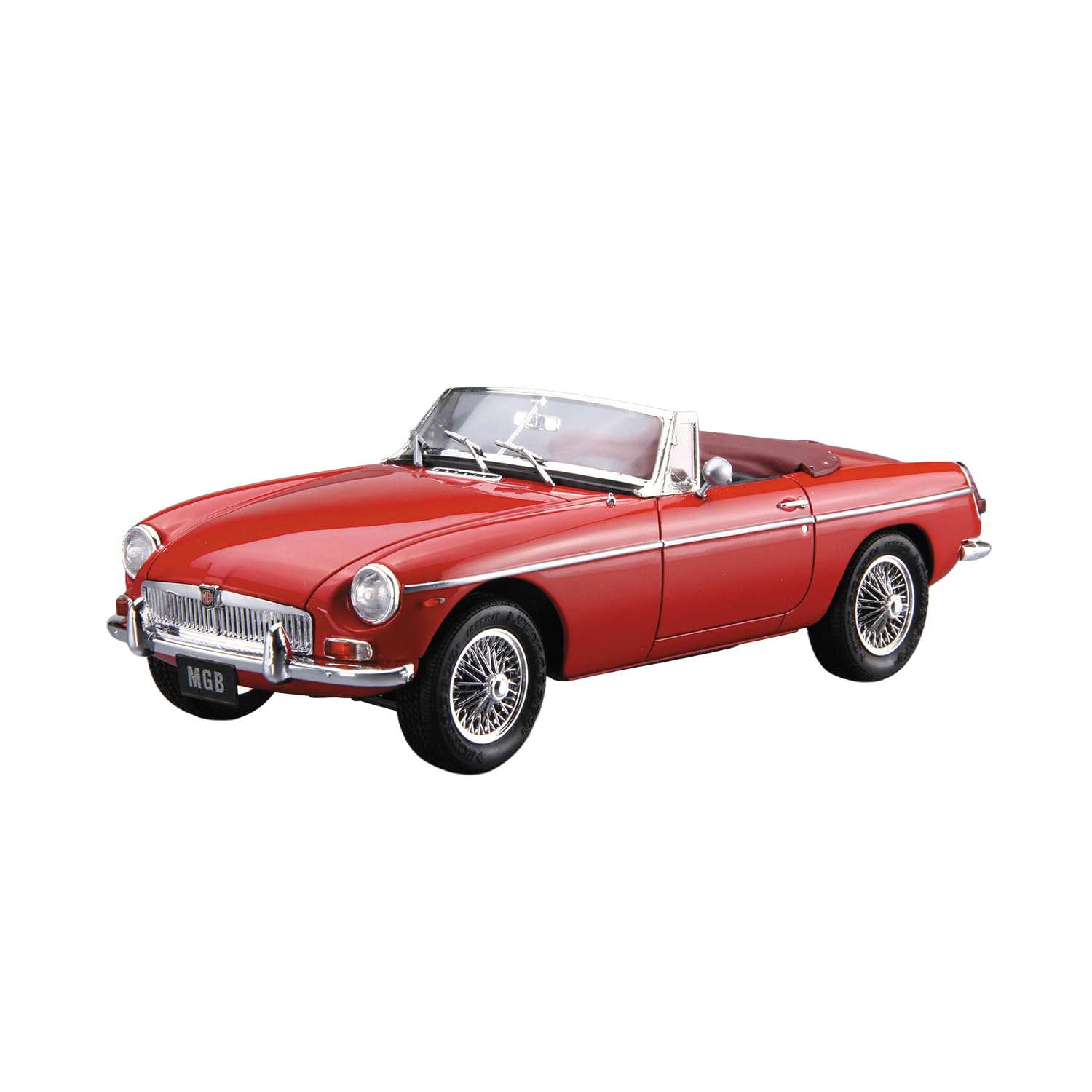 Aoshima 1/24 MG-B MK-2 1968 BLMC Plastic Model Kit Car No.101 Japan