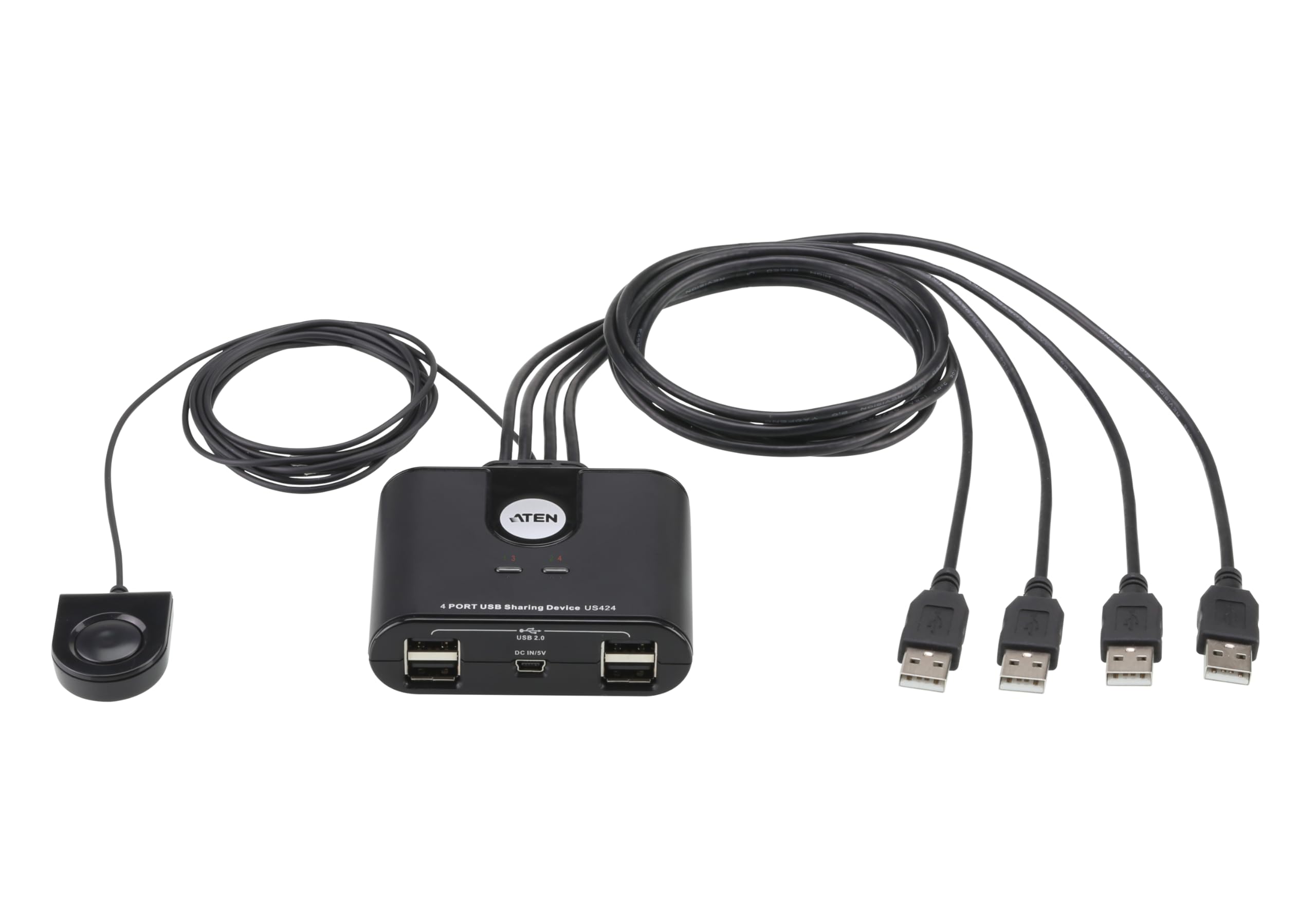 ATEN 4-Port USB 2.0 Peripheral Sharing Device