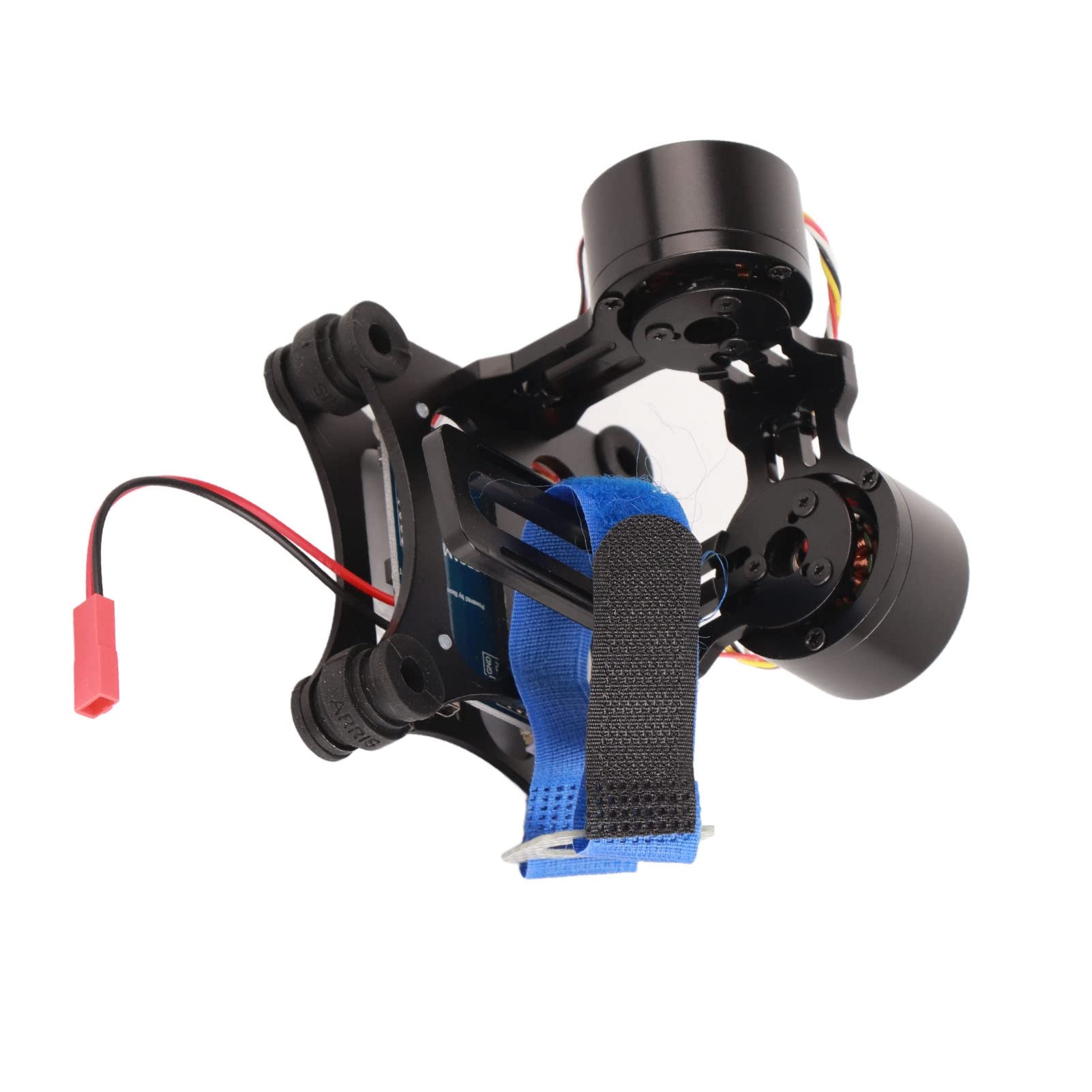 Fabater BGC 2.2 Metalowy Bezszczotkowy do Kamery 3/3+/4 RC Drone Część RTF ze Stopem Aluminium CNC, odporność na Wstrząsy, Zasilanie 12V (BLACK)