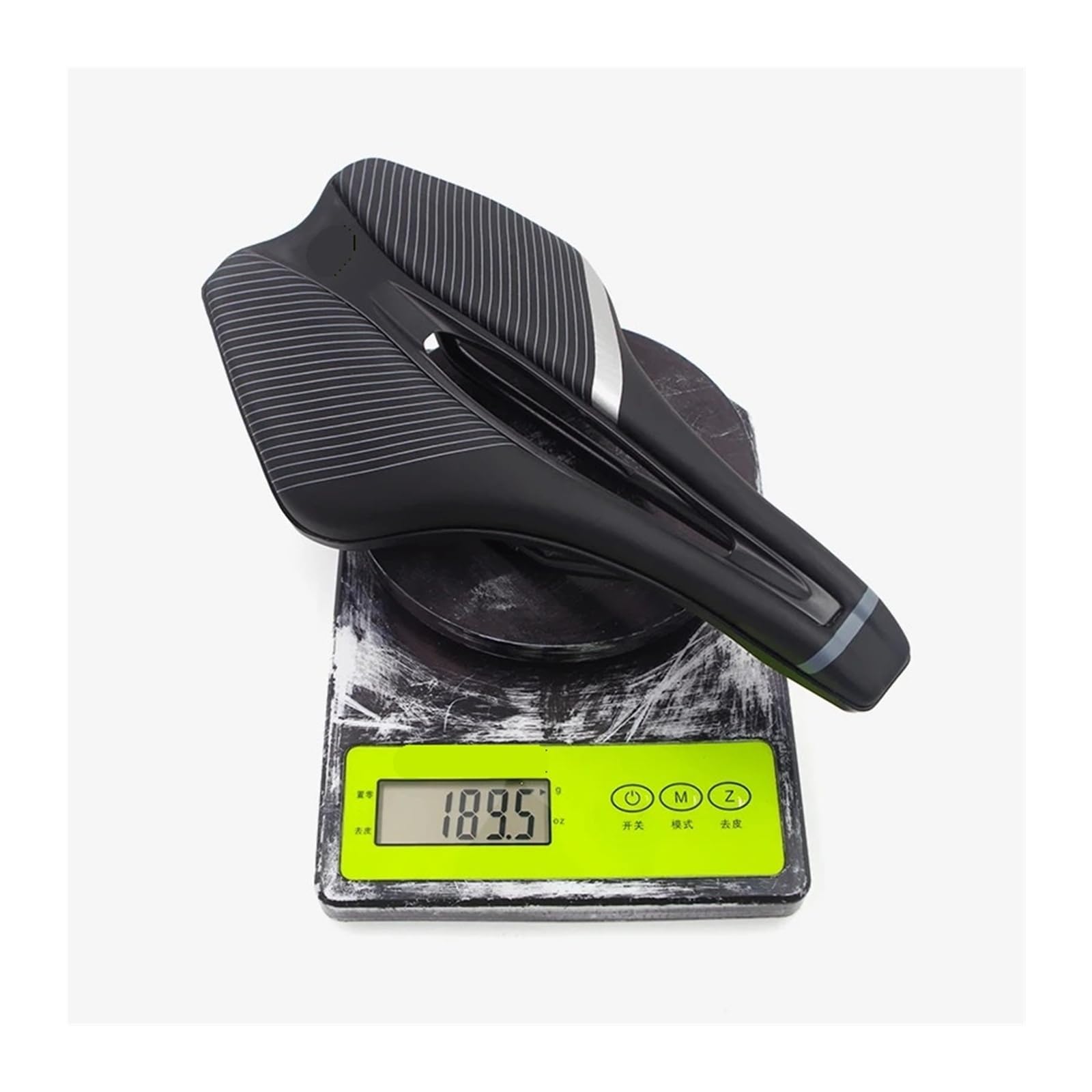 Sella for bicicletta da triathlon, sedile corsa leggero for uomo e donna, adatto for mountain bike strada fuoristrada(Black-black-1)