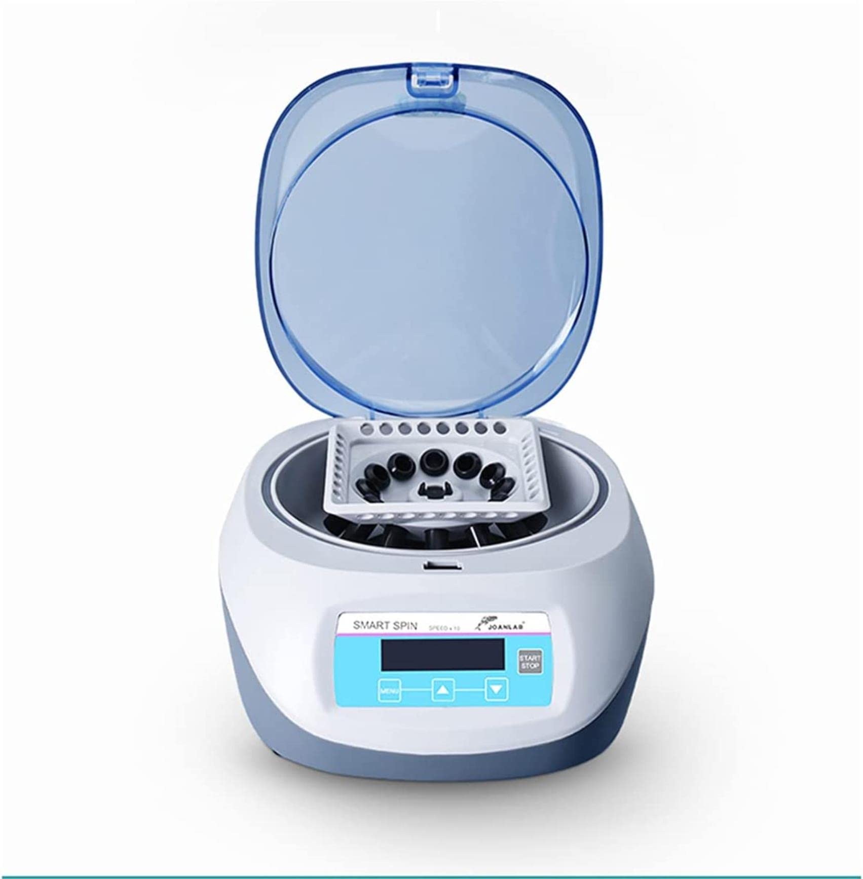 AADECOR Mini Portable Electric Centrifuge, PCR Micro Lab Centrifuge Machine with Digital Display, PRP Plasma Centrifuge Laboratory 12000RPM 0.2/0.5/1.5/2Ml Centrifuge Tube, 1-99 Min Timing