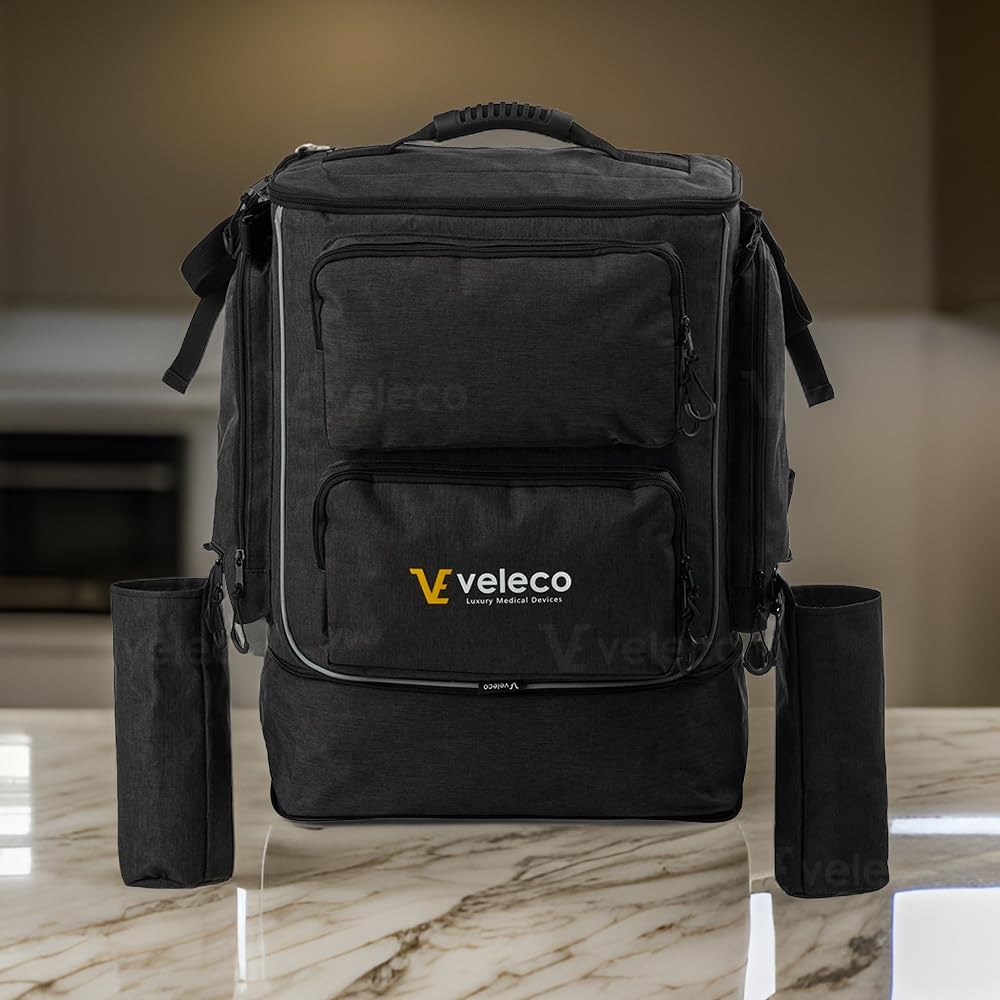 VELECO Elegante bolsa para el asiento trasero de scooter: cómoda y espaciosa bolsa para el asiento trasero