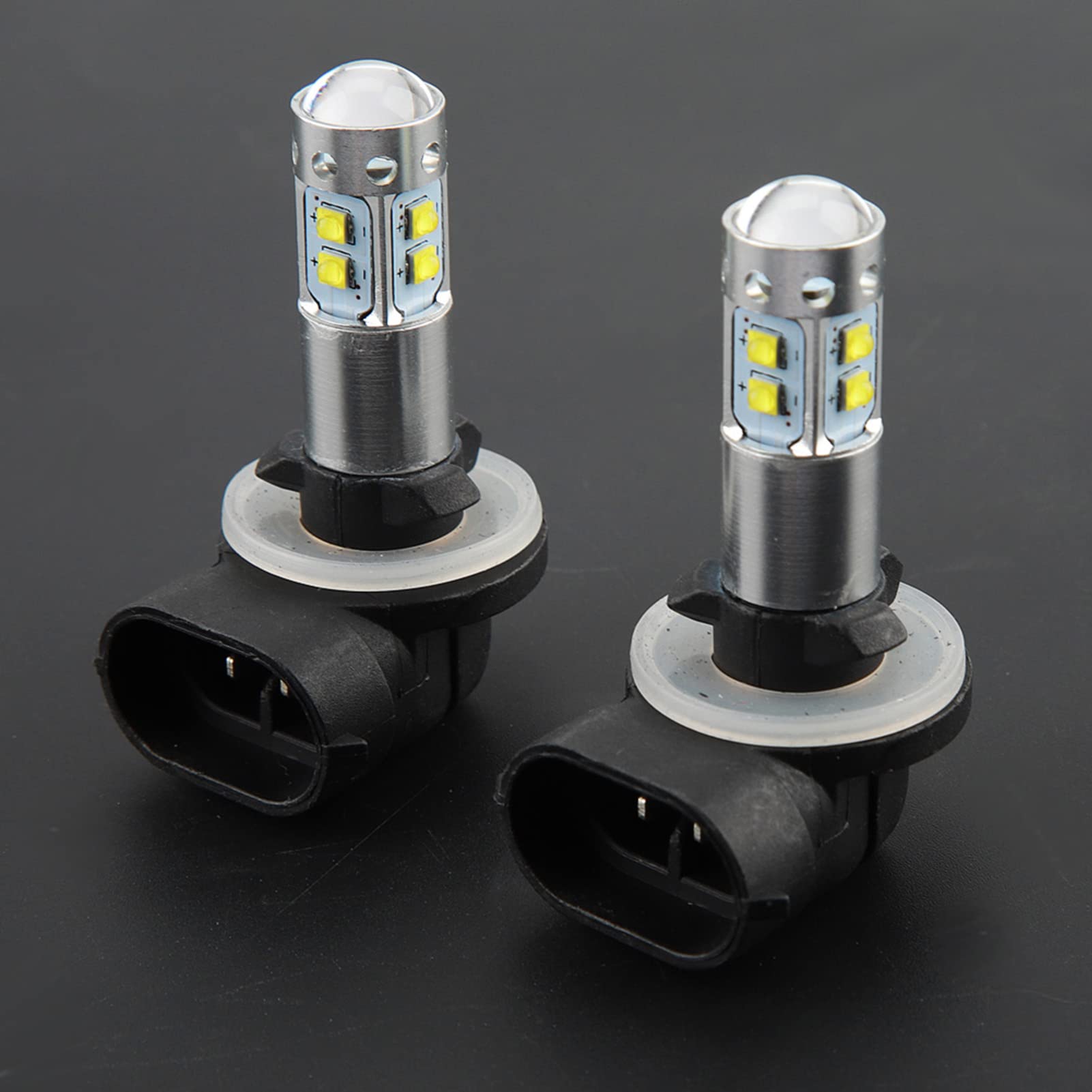 Aramox Lampadina a LED 881 862 886 889 894 896 898 Ricambio, 2PCS 12-24V 50W 1800LM/Lampadina 6000K Lampadine diurne a LED ad alta luminose bianche ad alta