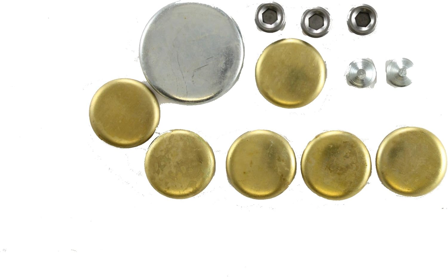 Mechanics Choice Engine Expansion Plug Kit for 1970-1979 Ford, Lincoln, Mercury (- Brass)
