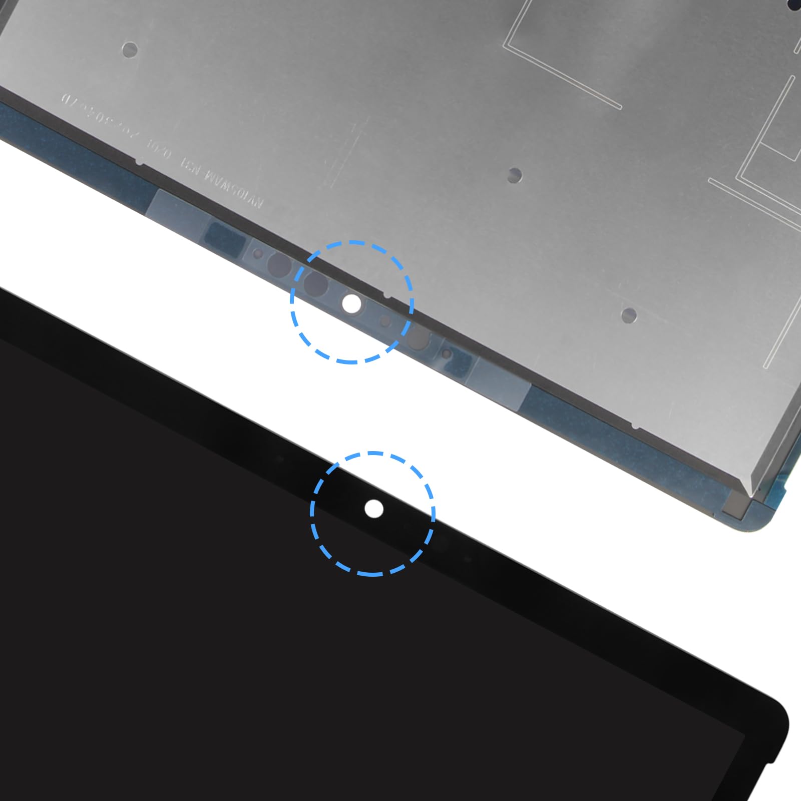 Ersatzbildschirm für Microsoft Surface Go 2 für Surface Go 3 LCD-Display, Digitizer 1901, 1926, 1927, Touchscreen, Montage mit Reparaturwerkzeugen (Schwarz, 26,7 cm)