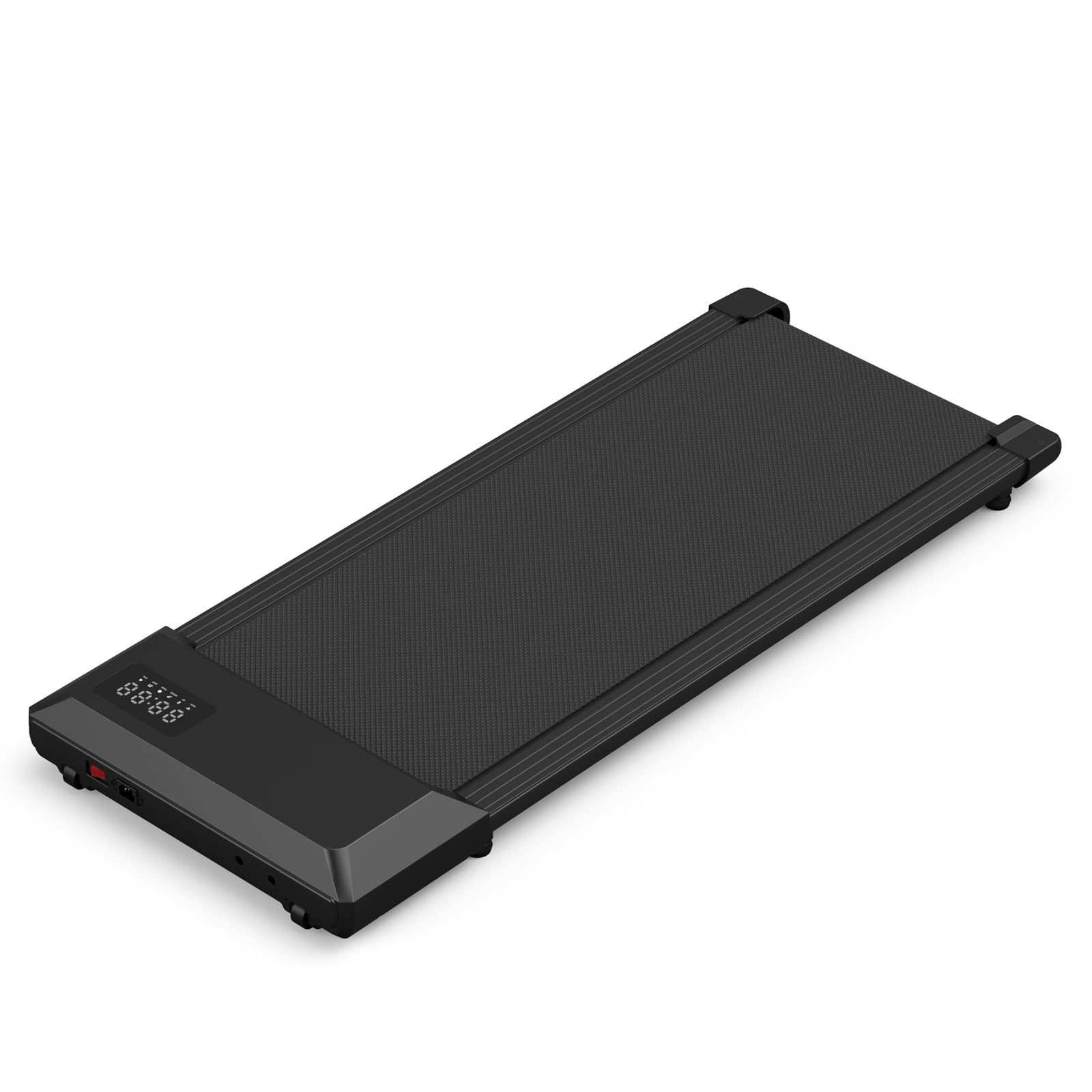 DeerRun Walking Pad Raceable, Tapis Roulant Sotto la Scrivania con APP con Corsi di Formazione e Gare Multi Corridore, 2,5 HP Tapis Roulant Elettrico per Casa e Ufficio 134 kg di Capacità