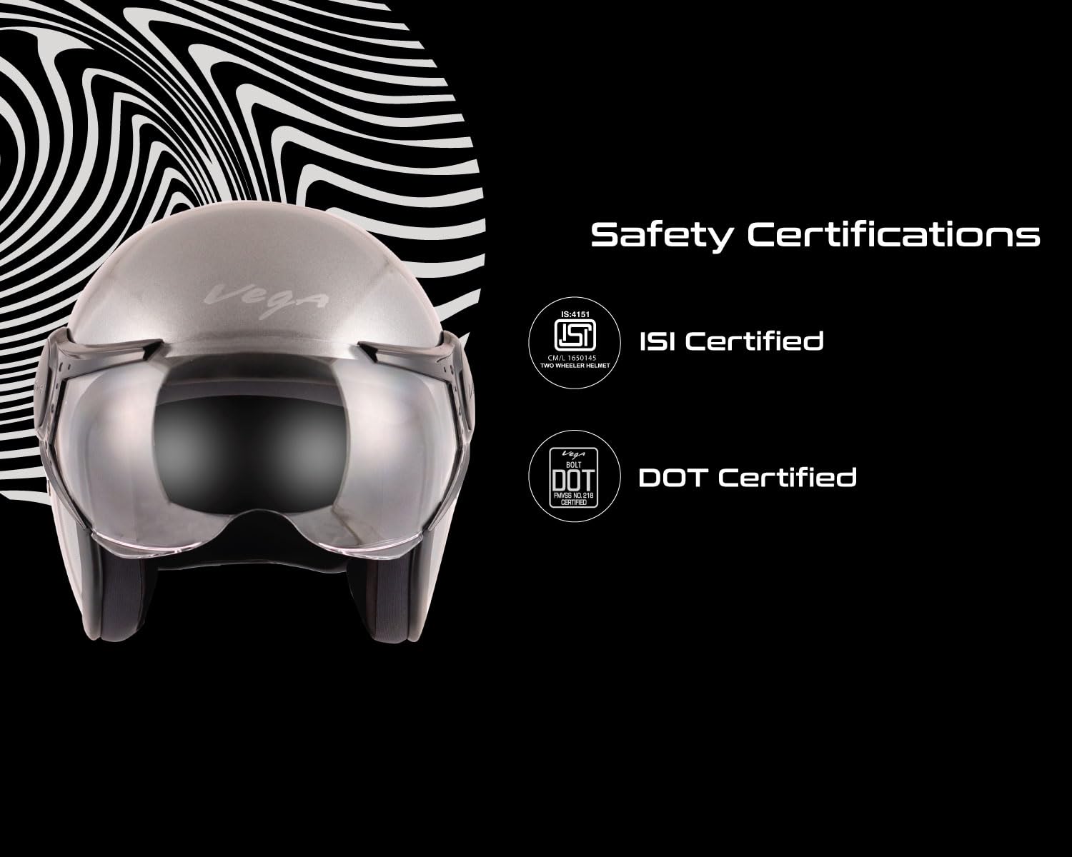 Vega Jet W Visor Anthracite Helmet L Desertcart INDIA