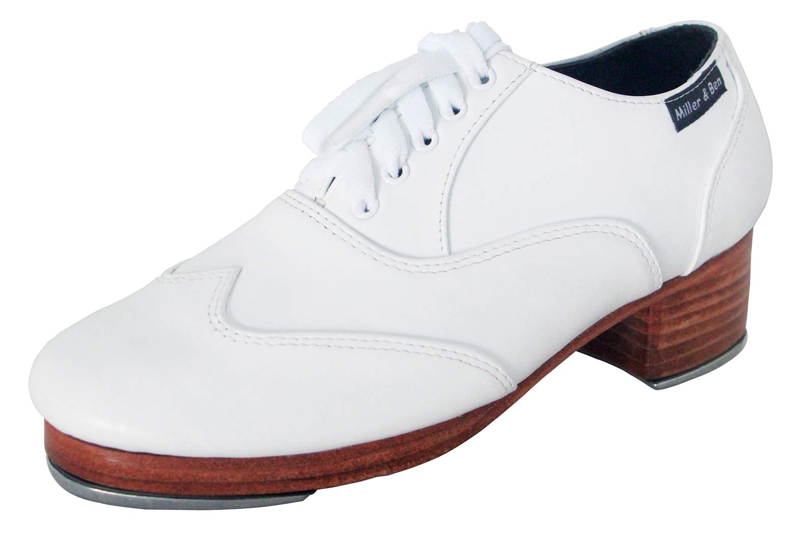 Miller And Ben Tap Shoes Triple Threat All White Professional
