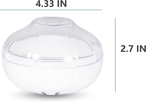 Miniatura 3 de Ortarco Garlic Keeper Garlic Saver - Recipientes de almacenamiento de ajo reutilizables