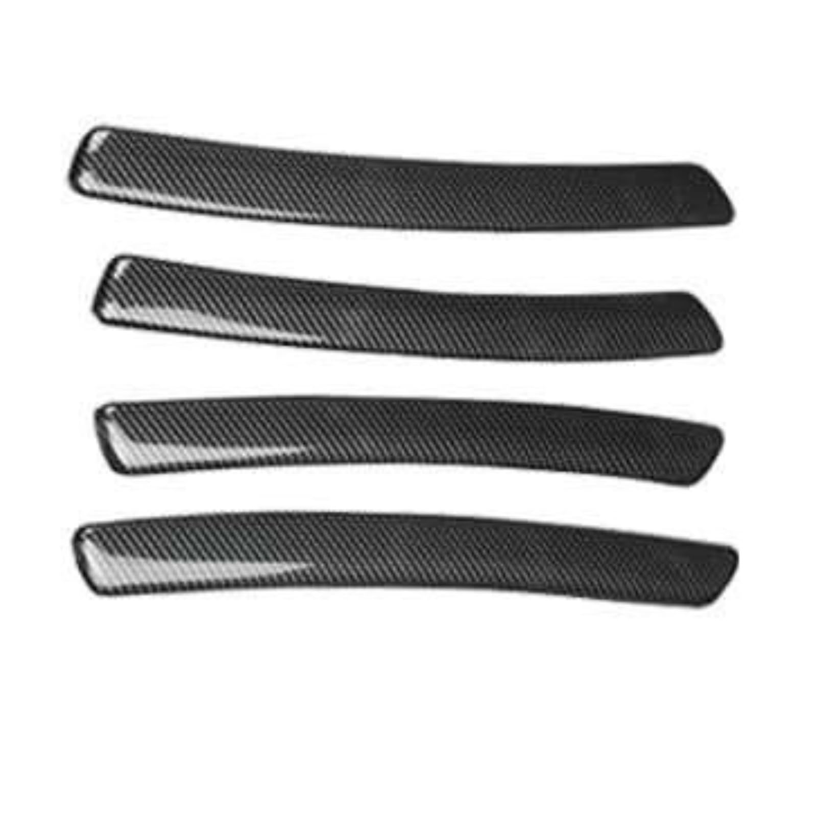 QBKGMEWCA Interior Trim Stickers Compatible for Civic 2012-2016 9th and 9.5th Generation Carbon Fiber and Wood(Type11 4pcs)