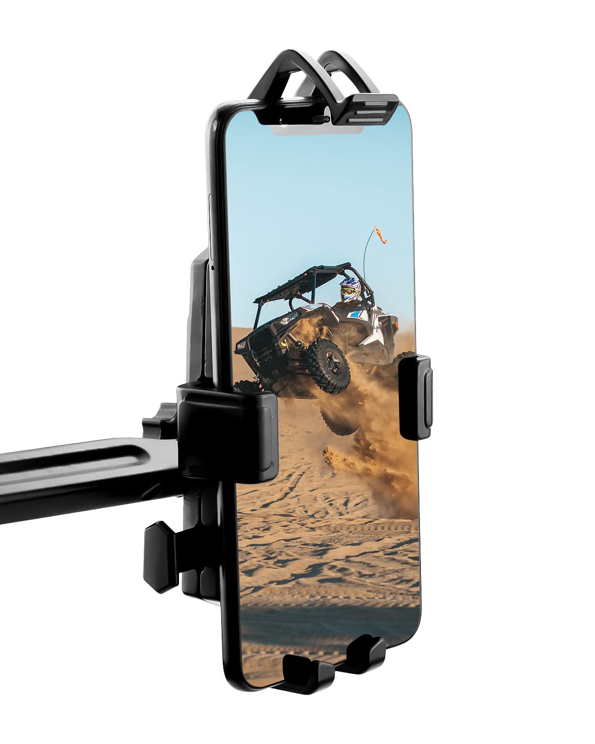 Ulzozn Utv Phone Holder 360 Rotation Universal For Utv Atv