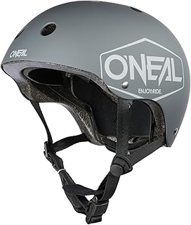 O'NEAL Mountain Bike Helmet Bicycle Helmet MTB Ventilation Openings for Ventilation & Cooling Size Adjustment System Zone Flex Technology Dirt LID Helmet Crackle V.24 Adults Grey