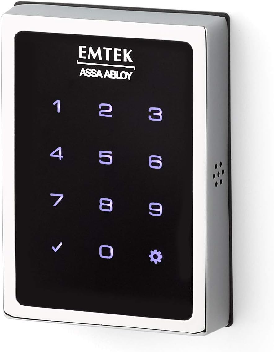 Emtek Empowered Motorized Touchscreen Keypad Smart Deadbolt Connected