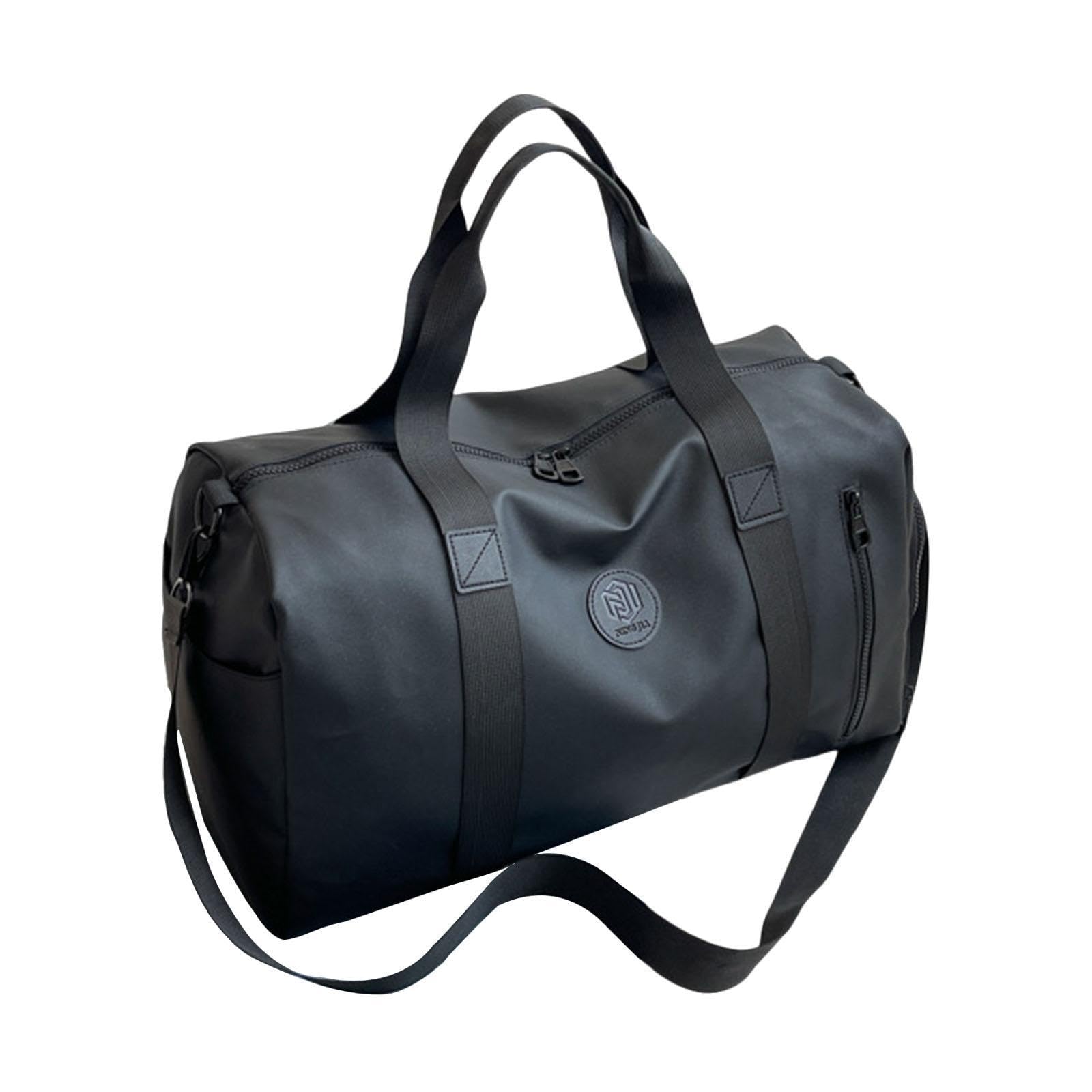 Duffle Bag for Travel Multifunction with Shoes Compartment for Holiday Trips Black|Clothing Shoes & Accessories|Mens Accessories|Backpacks Bags & Briefcases-image-22