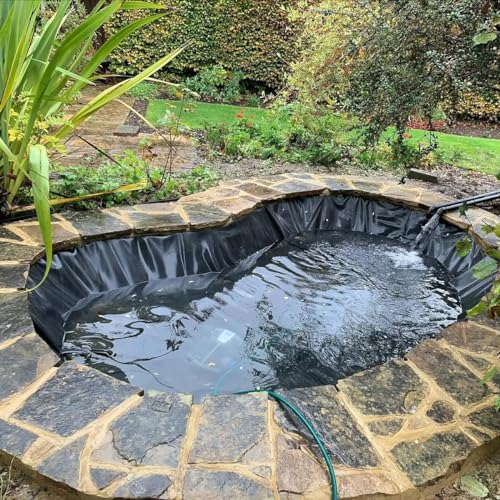 Bâche préformée 2x5m et membrane d'étanchéité pour jardins aquatiques - 7