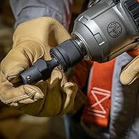 Vista 3 de Klein Tools Adaptador NRHDA para NRHD, adaptador hexagonal de cambio rápido de 716 pulgadas con acabado negro resistente al óxido