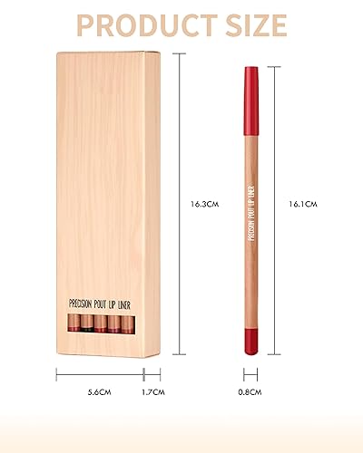 Vista 14 de Juego de lápices de labios mate, 12 colores, lápiz labial cremoso, resistente al agua, de larga duración, tinte de labios, suave, altamente