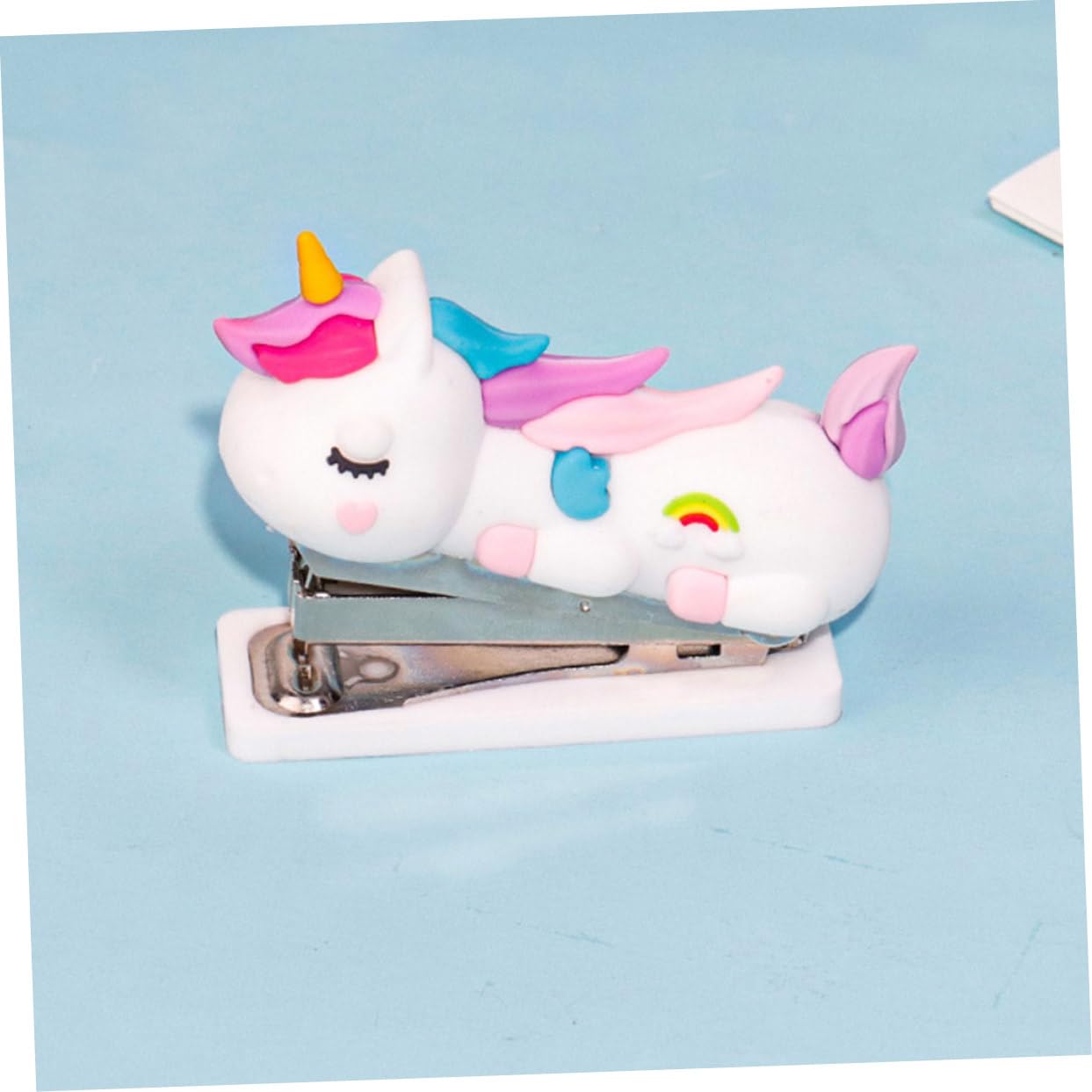 TEHAUX 5 Set Di Cucitrice Portatile Per Ufficio Cucitrice Per Piccoli Libri Portatile Per Studio Guida Interna Liscia Decorativa E Pratica 2 Pezzi * 5