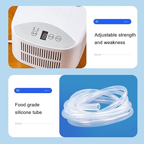 Miniatura 4 de Buhelyc Colchón de hielo, cubrecolchón refrescante, sistema de sueño más fresco, sistema de acondicionamiento de cama de refrigeración, silencioso,