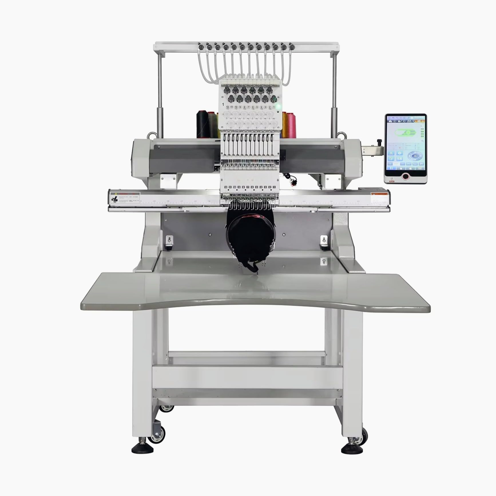 Smart Stitch Stickmaschine mit KI-Digitalisierungslink | Automatische Formatkonvertierung Nähgerät übersetzt automatisch Vektorgrafiken in makellose Stichdateien.
