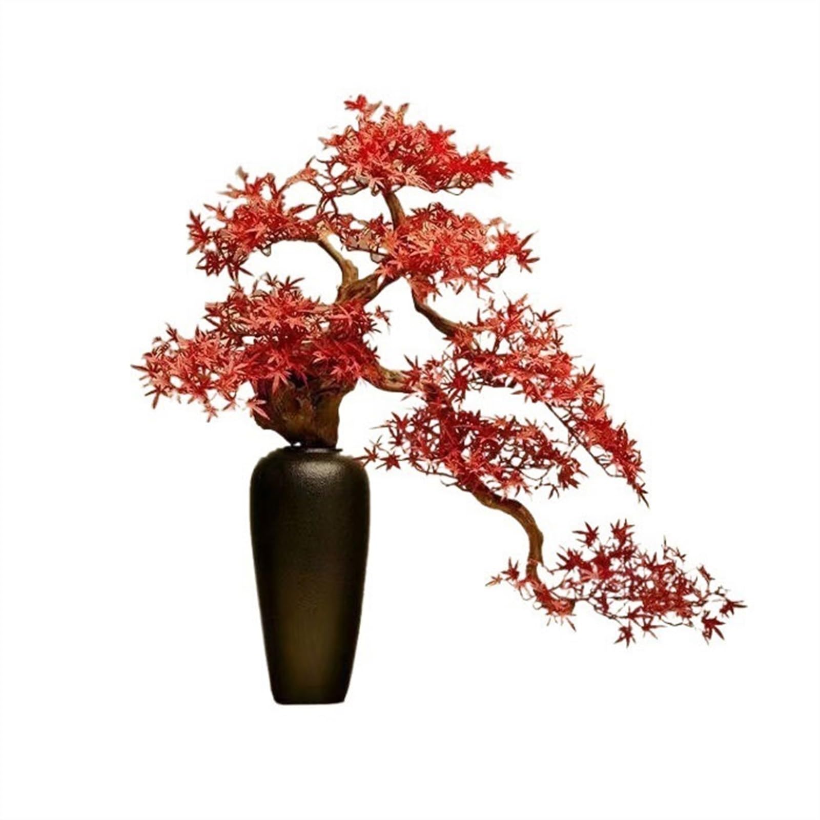 IUokLU Artificial Bonsai Greenery Ornaments Entryway Living Room Office Artificial Simulation Potted Plants Home Decorations Vase