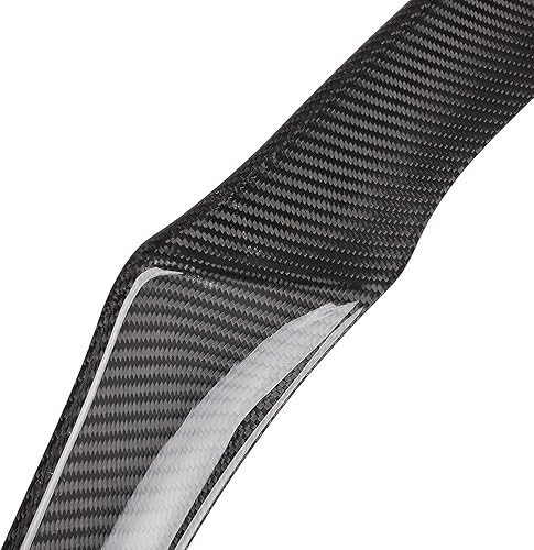Miniatura 8 de STAYTOP Alerón de borde trasero para maletero ligero, alerón trasero de automóvil, alerón de fibra de carbono para 2019-2021 para Mazda 3, Alexa