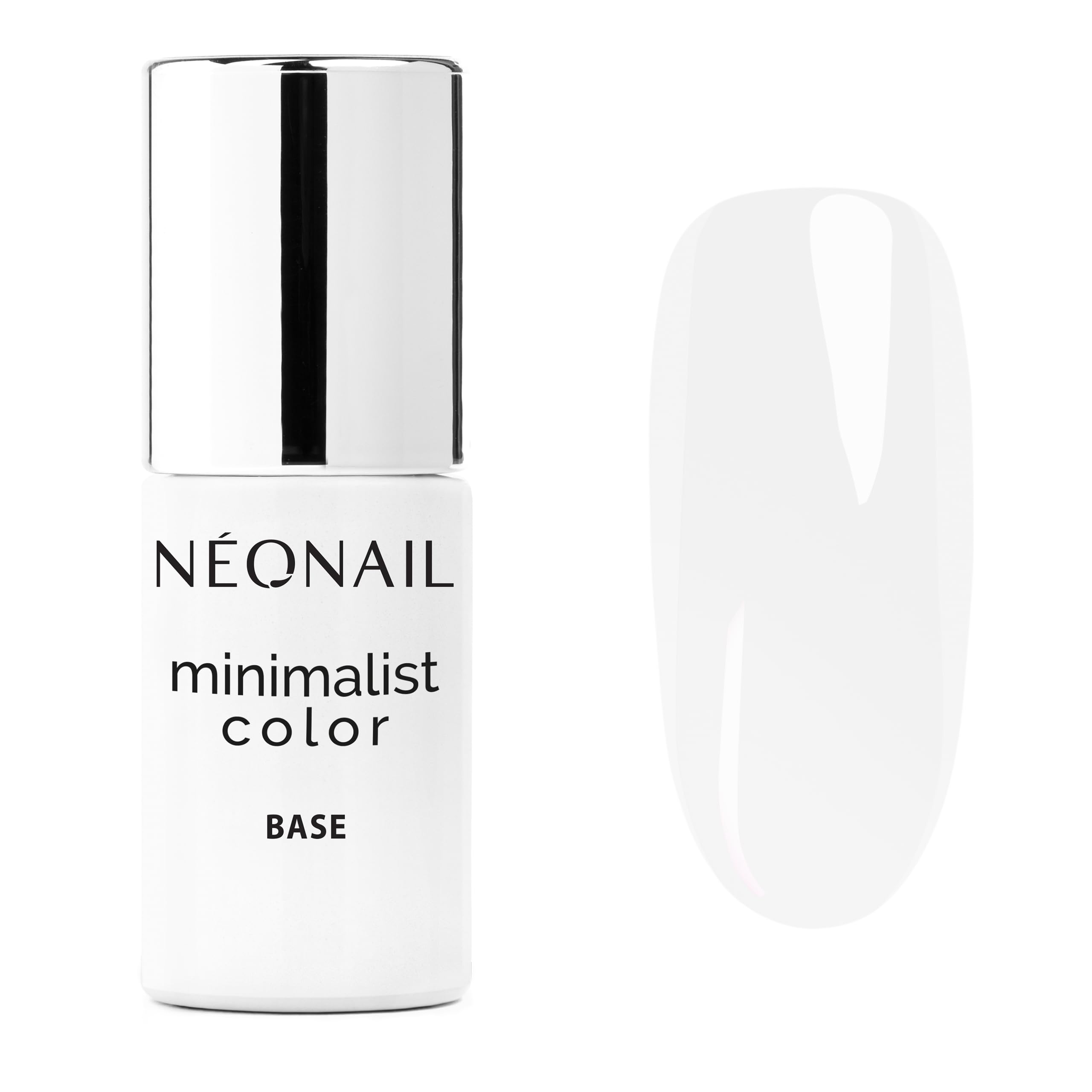 NÉONAIL Zestaw do Manicure Hybrydowego PURE EMOTIONS - baza & top - Minimalist Color Base Snow Tone 7,2 ml & Top Glow Shiny Flakes 7,2 ml