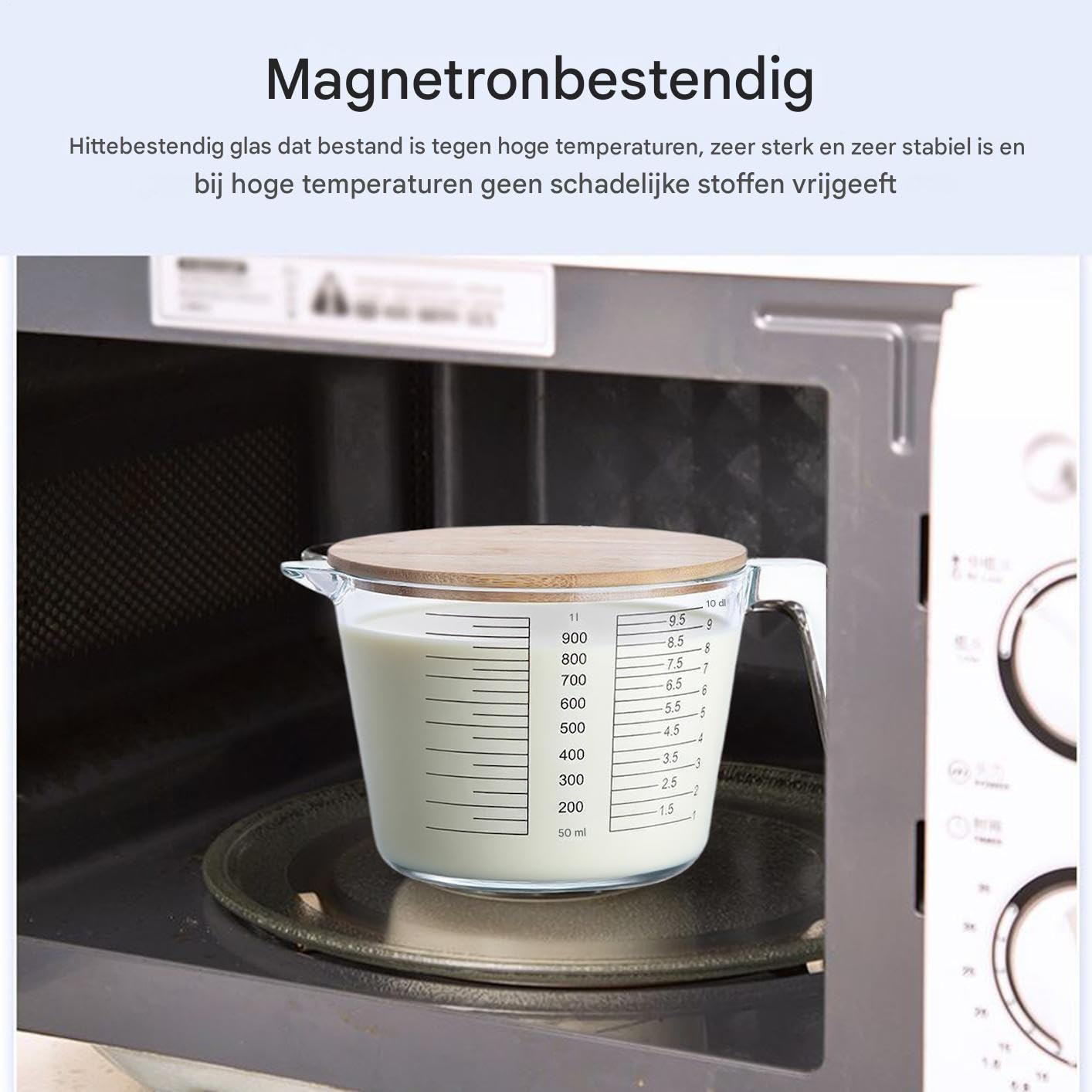 Tasses À Mesurer Pour Pâtisserie Verre Doseur de Cuisine avec Échelle de