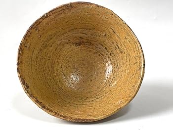 陶芸家　作家物　森田無想　伊羅保　茶碗　黄伊羅保　抹茶碗　共箱　森田十雨 Amazon.co.jp: 陶芸家 作家物 森田無想 伊羅保 茶碗 黄伊羅保 抹茶碗