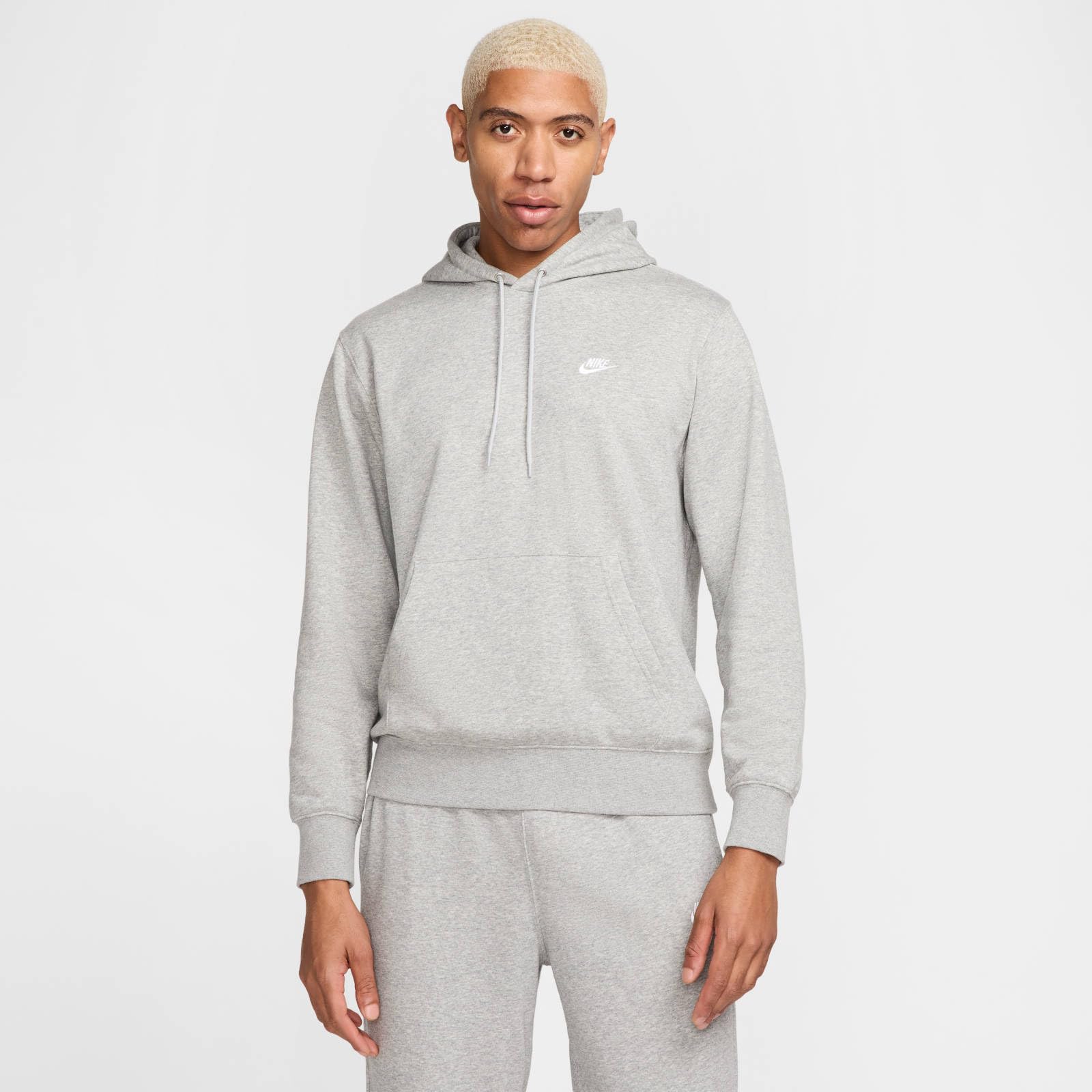 Nike Felpa Pullover in French Terry con Cappuccio Nike Club – Uomo Sweatshirt Uomo (Pacco da 1)
