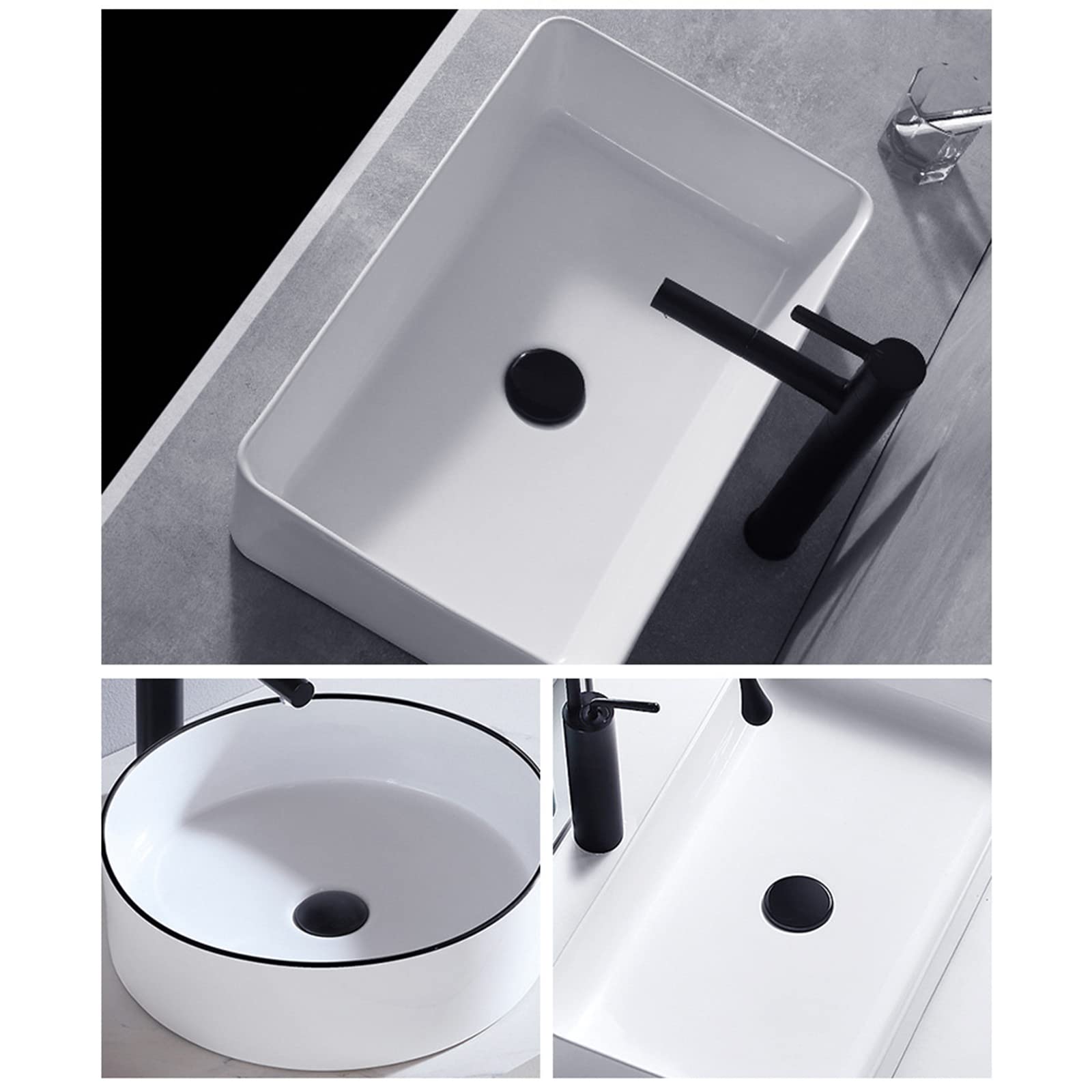 Desagüe Lavabo Baño,DesagüE Lavabo Con Rebosadero,Latón,VáLvula DesagüE Lavabo,Valvula Desague Lavabo Click Clack,Desague Lavabo,Valvula Lavabo Laton,Cromo A