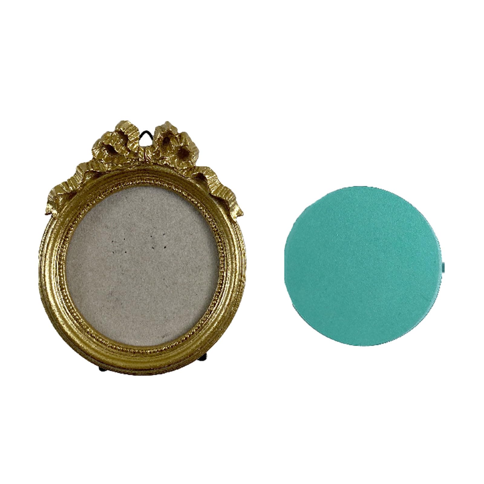 Resin Picture Frame Minis Picture Antique Photo Frames Tiny Baroques Ornate Frames for Diys Manicure Jewelry Gift Antique Photo