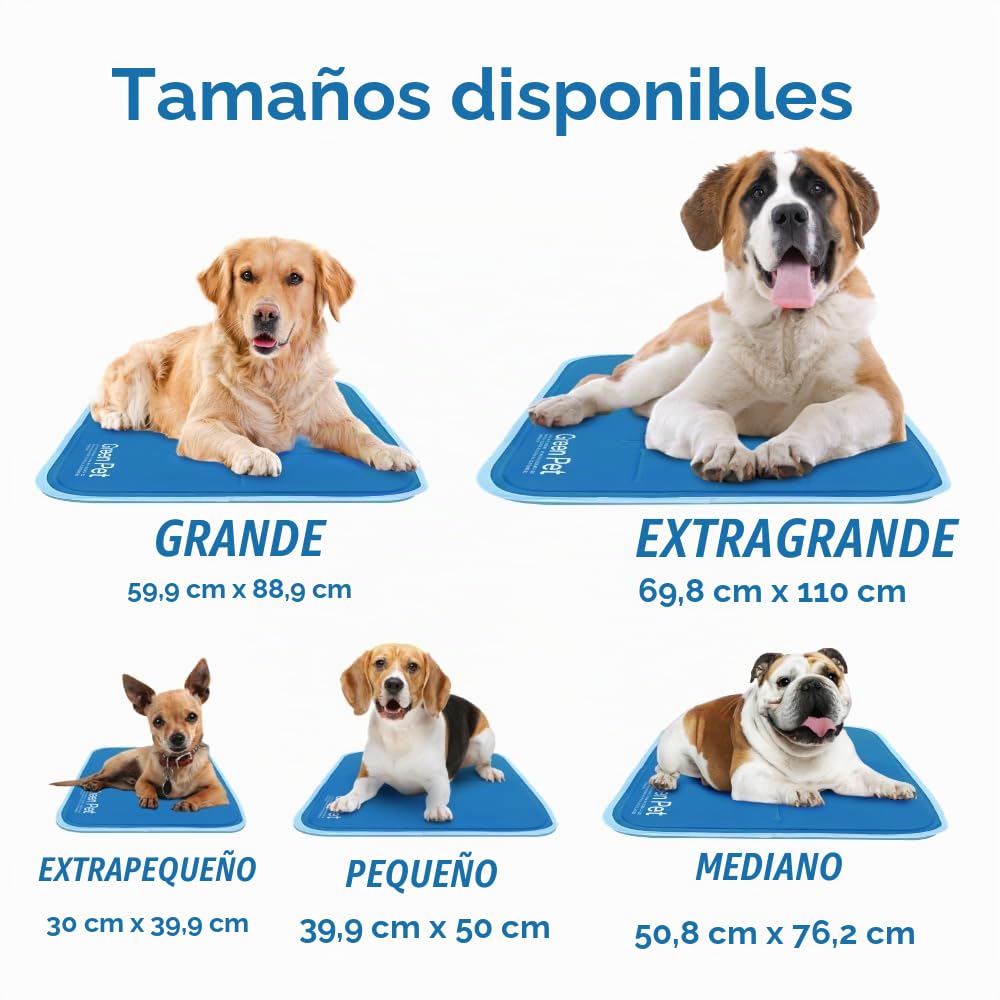 La Verde Pet Shop Self-Cooling Mascota Almohadillas