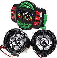 Beyondcity UTV ATV Amplificador Bluetooth Sistema de Som Alto-falantes Mãos-Livres FM Sistema de Áudio USB Alto-falantes Estéreo 3 Polegadas 12V Motocicleta Áudio Impermeável Rádio FM Alto-falante