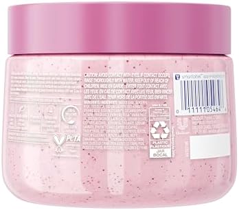 Dove Himalayan Salt & Rose Oil Body Scrub Exfoliates and Deeply Nourishes for Smooth, Radiant Skin 15 oz - 1