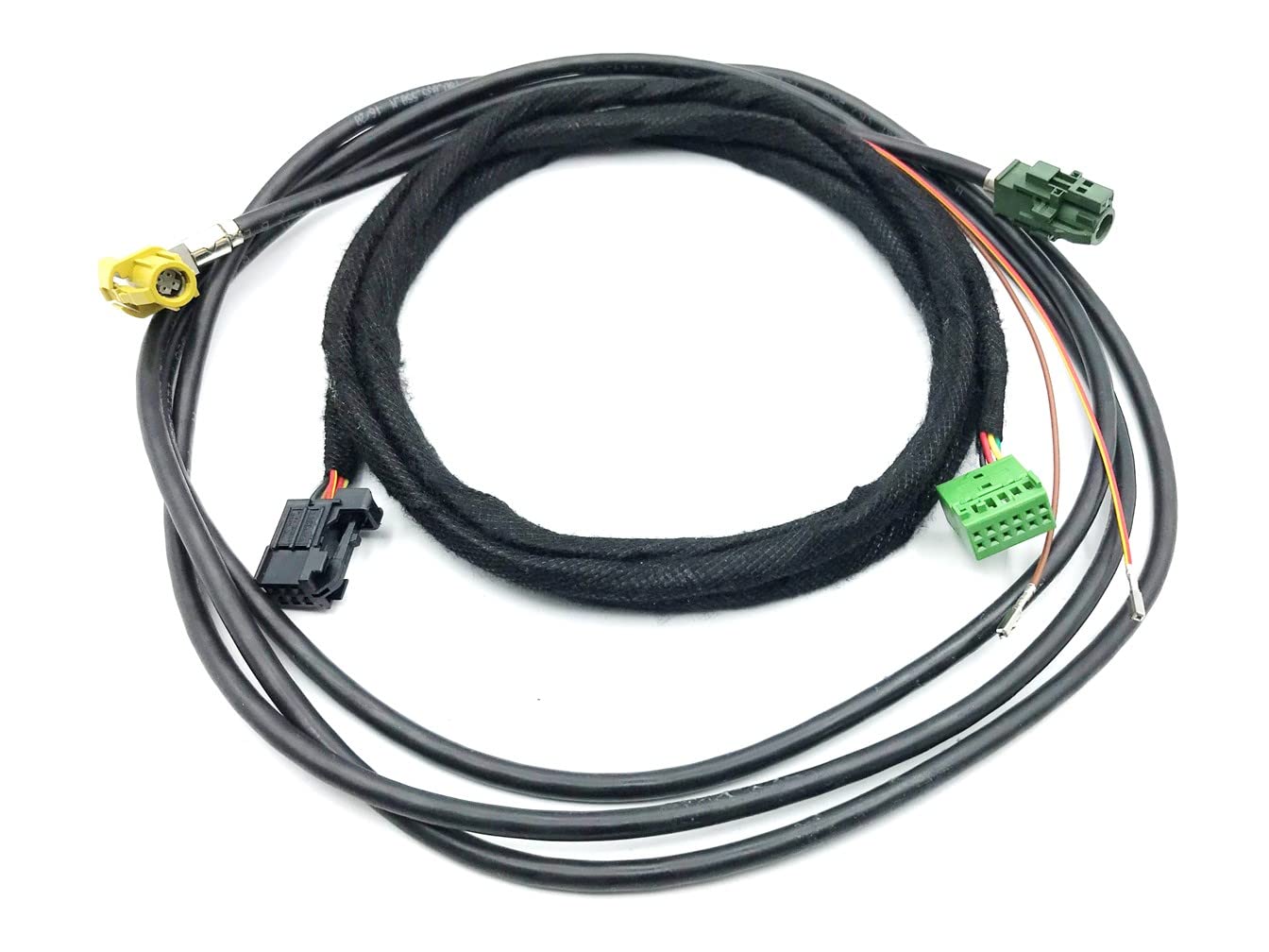 HZ-DESIGN Kabelsatz MIB II Audio AMI USB AUX Carplay für Buchse 8V0035708 kompatibel mit A3 8V