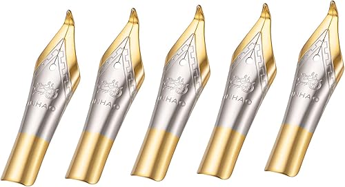 Miniatura 8 de 5 puntas de repuesto extra finas # 5 para pluma estilográfica Jinhao 250, 500 y Dragon Phoenix