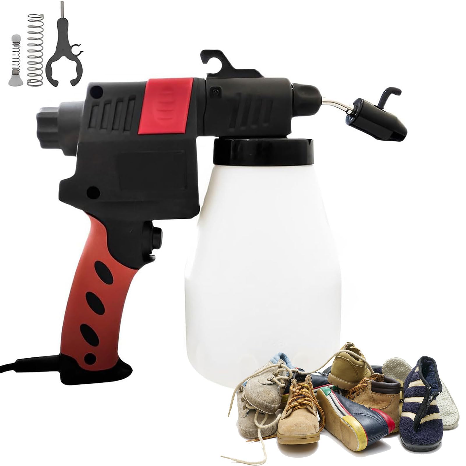 Pistolet antitache textile 65W à débit réglable pour détacher vos vêtements