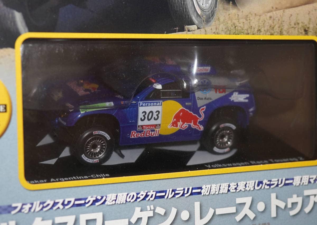 未開封デアゴスティーニ ラリーカーコレクション 1 43 68 フォルクスワーゲン レース トゥアレグ2 ダカールラリー Vw Touareg ミニカー いよいよ人気ブランド