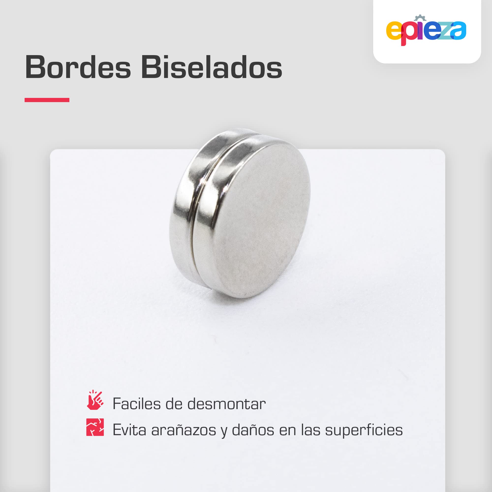 Imanes Neodimio 10x2 Lote De 20 Mm | Potentes, Para Manualidades, Modelado, Proyectos | Sin Marca Imanes Potentes Manualidades