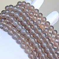 Vista 24 de MJDCB Natural Multicolor Volcanic Lava Stone Round Loose Stone Beads DIY for Jewelry Bracelet Making 15" (6mm, White)