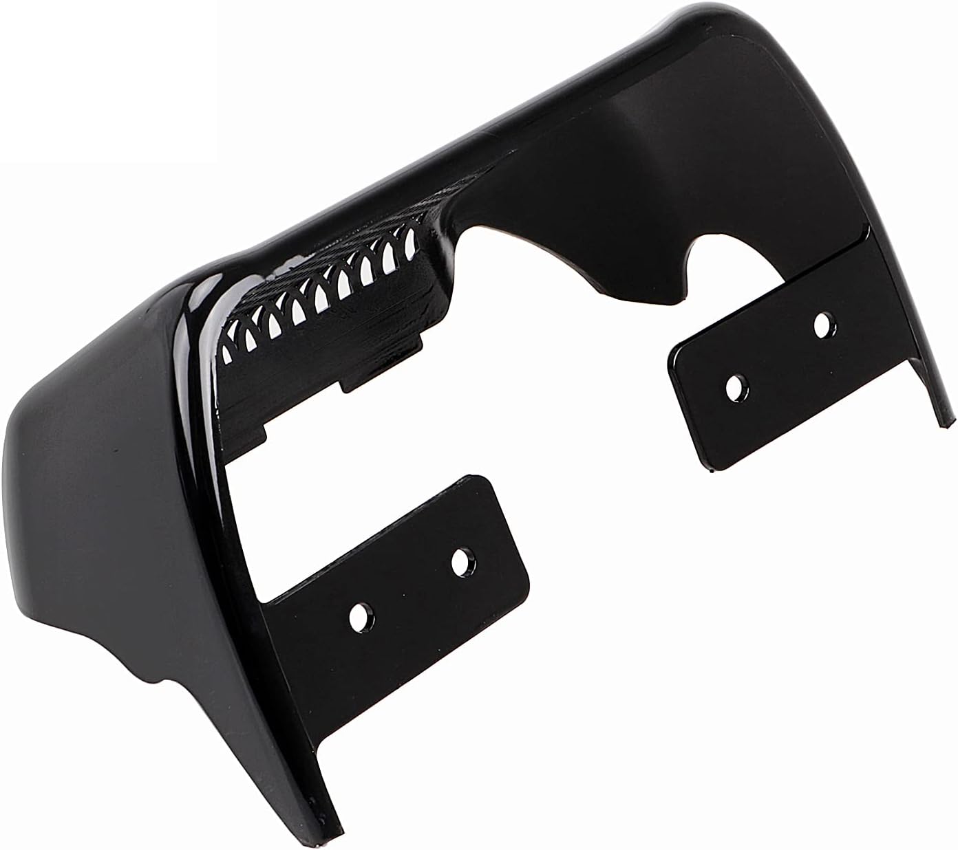 Motorcycle Oil Cooler Cover Case Radiator Guard with Bracket for Harley Touring Road King Road Glide Street Glide 2017-2023,Gloss Black