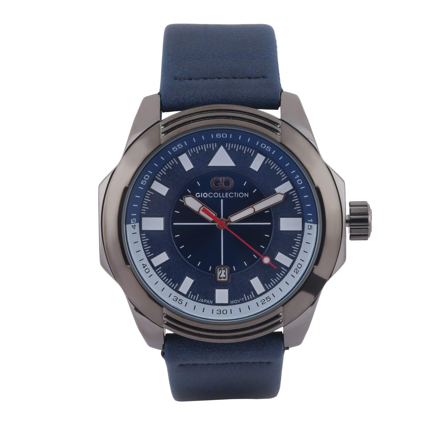 Gio Collection Analog Blue Dial Mens Watch (B07J38NZQG) Amazon Price History, Amazon Price Tracker