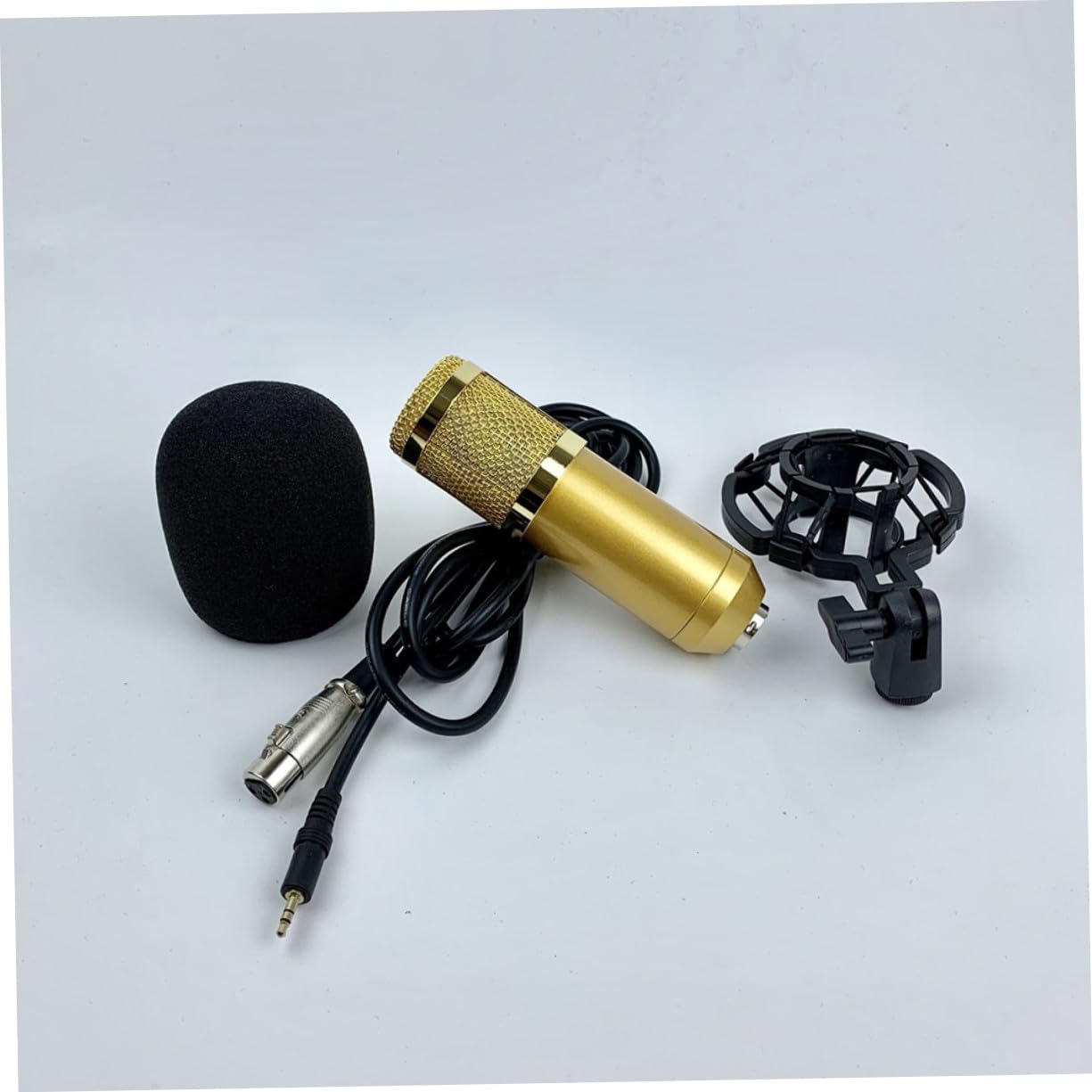 ifundom Micrófono de Condensador Bm-800 y Karaoke para Grabación Vocal
