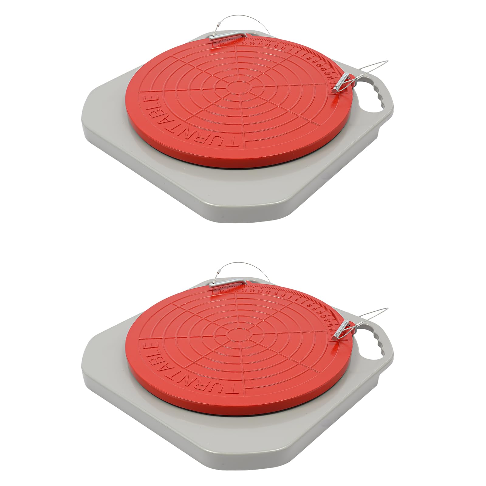 Lot de 2 plaques de réglage de la charge de l'essieu à 360° avec blocs de transition, coussinets de pression, plateau tournant spécial pour berlines, SUV, camions, fourgonnettes, véhicules utilitaires