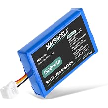 1520mAh Motorrad Navigator Replacement Battery for Garmin 361-00063-00 | Compatible with Garmin Zumo, BMW Motorrad Navigator V, VI 6 Endurance