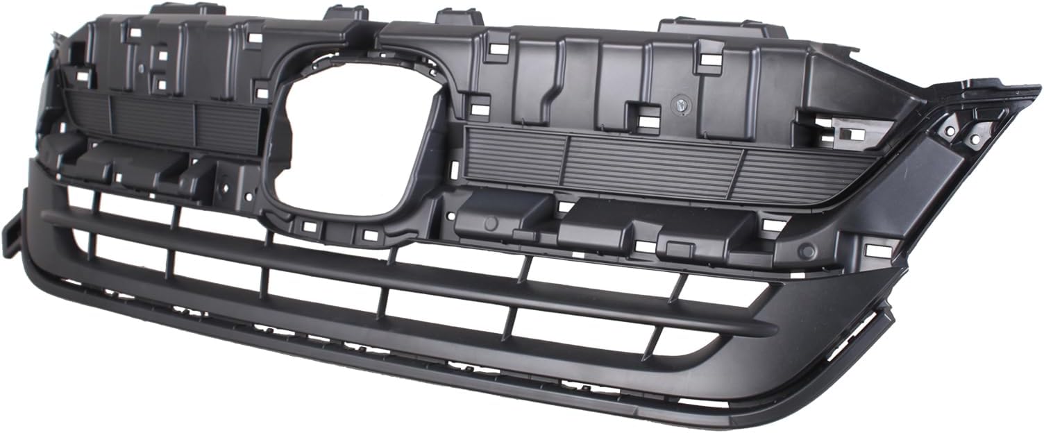 TYG Upgraded Front Grille Fit for 2019-2022 Honda Pilot EX/EX-L/LX Model, OE Style Replacement Non-Active Exterior Grille, Replaces 71121-TG7-A50 HO1200239