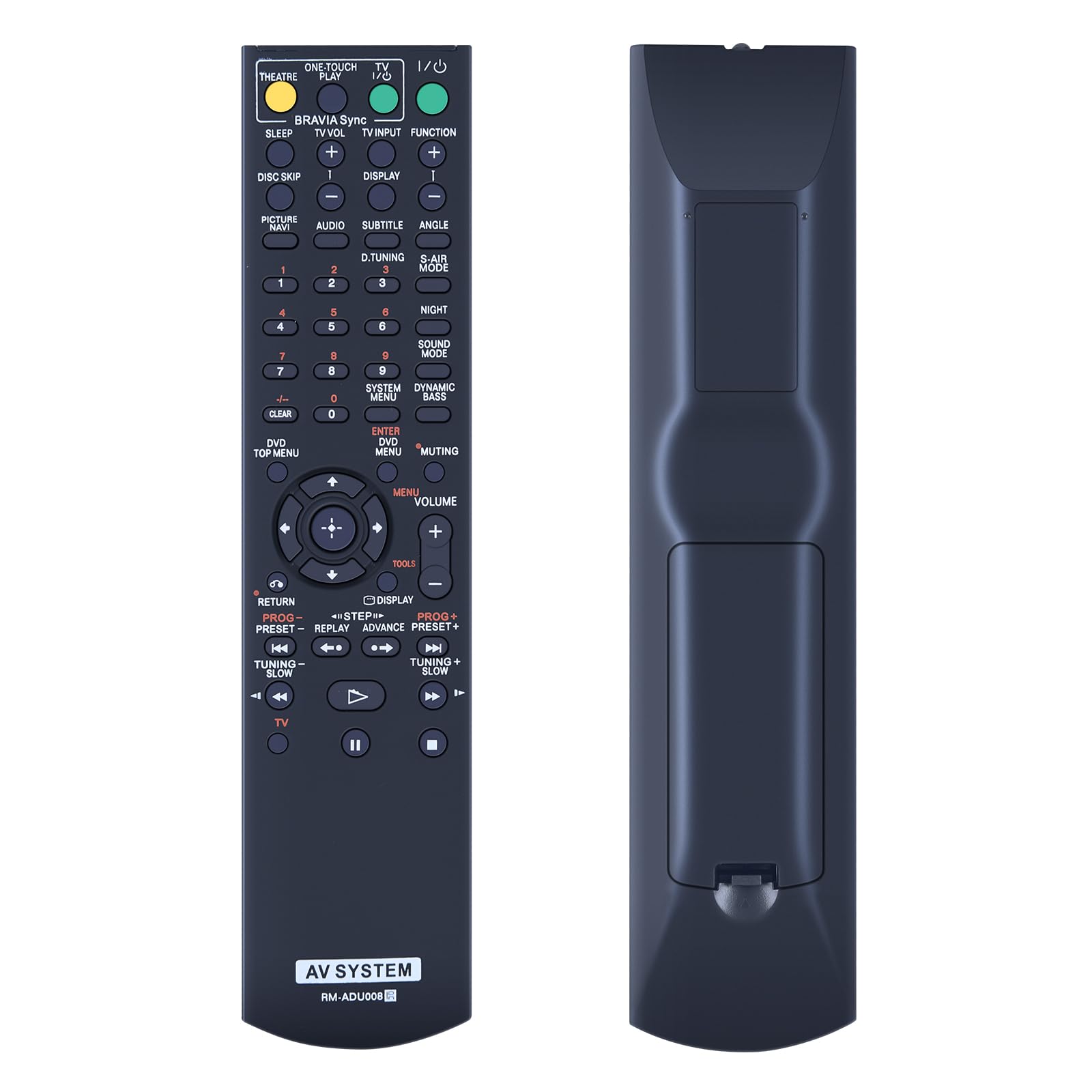 WDZP RM-ADU008 RMADU008 Replacement Remote Control fit for Sony DVD Home Theatre System DAV-HDX275 DAV-DZ270 DAV-DZ570 DAV-DZ370 DAVHDX275 DAVDZ270 DAVDZ570 DAVDZ370