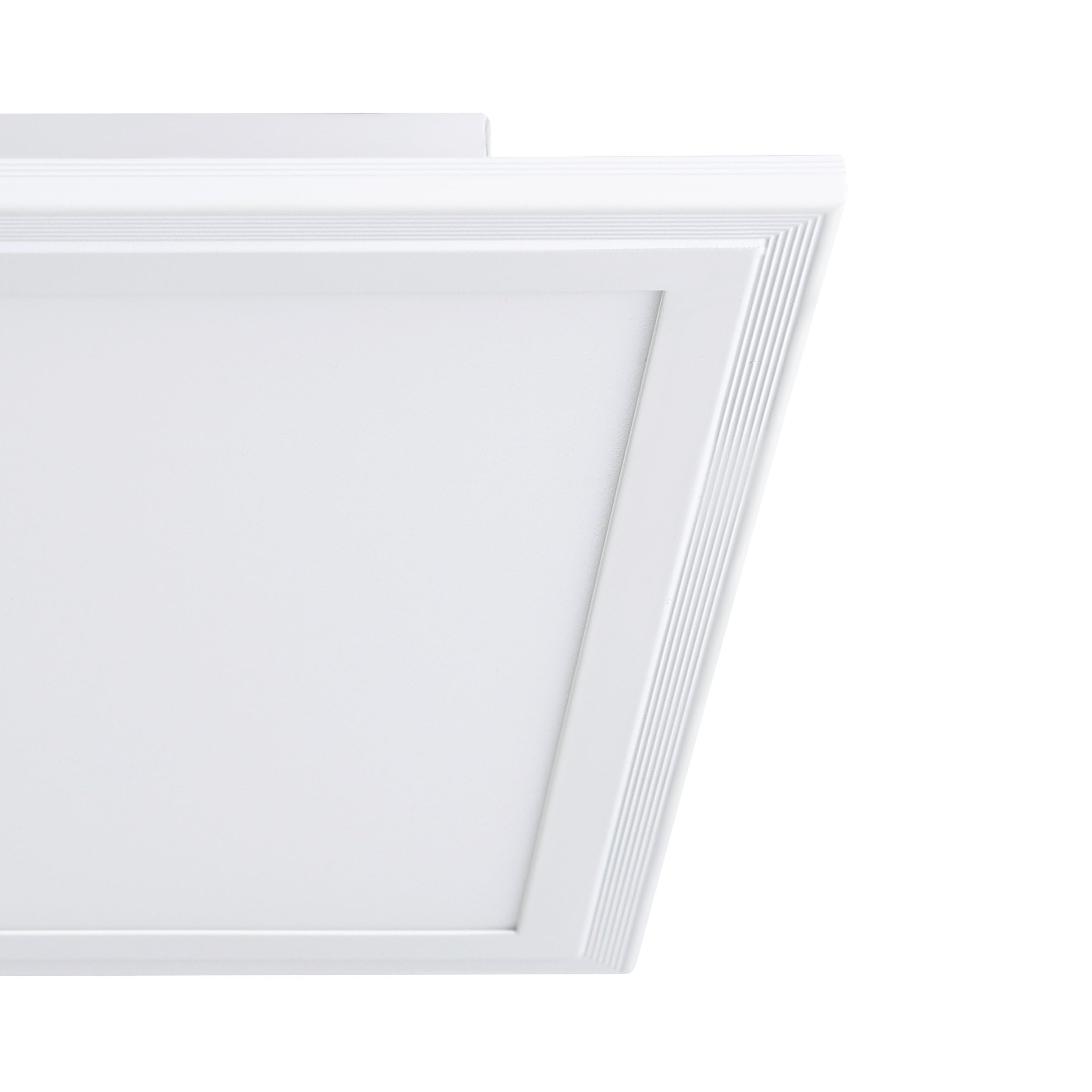 Eglo LED Lampada da soffitto Salobrena 1, 1 fiamma, Materiale: Alluminio e plastica, Colore: Bianco, Dimensioni: 30x30 cm, luce bianca neutra