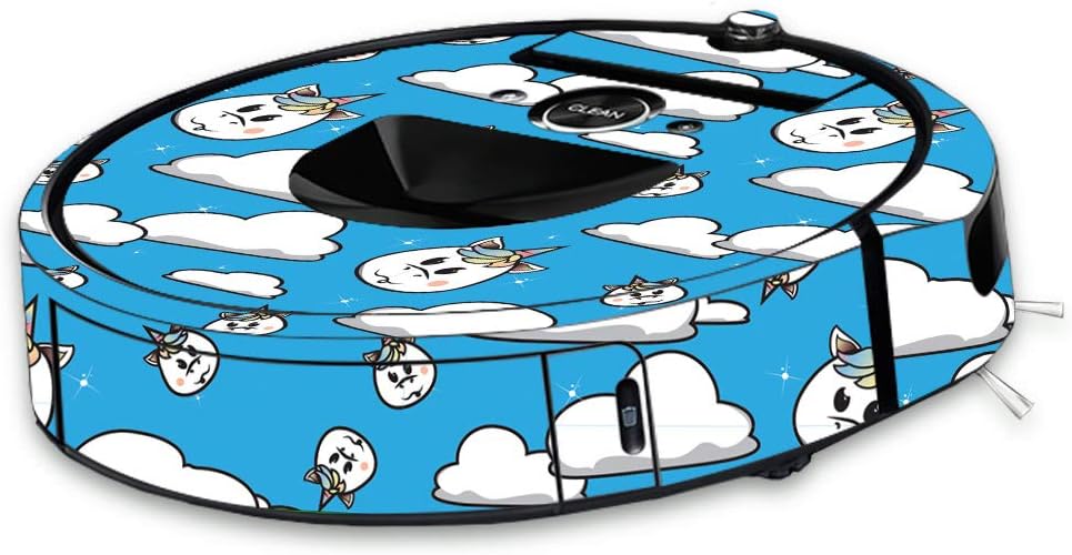MightySkins Skin Compatible with iRobot Roomba i7 Robot Vacuum - Unicorn Clouds | Protective, Durable, and Unique Vinyl Decal wrap Cover | Easy to Apply, Remove, and Change Styles | Made in The USA